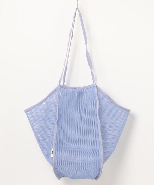 MARK'S(マークス)の「折りたためるサブバッグ/メッシュコレクション(エコバッグ/サブバッグ・レディース・ミント/ライトピンク/ブラウン/アイボリー/ピンク/ブルー・FREE)」の11枚目の写真