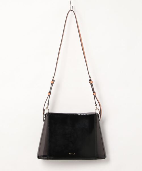 レディース FURLA（フルラ）FLEUR（フルール）ワンショルダーバッグ 黒 
