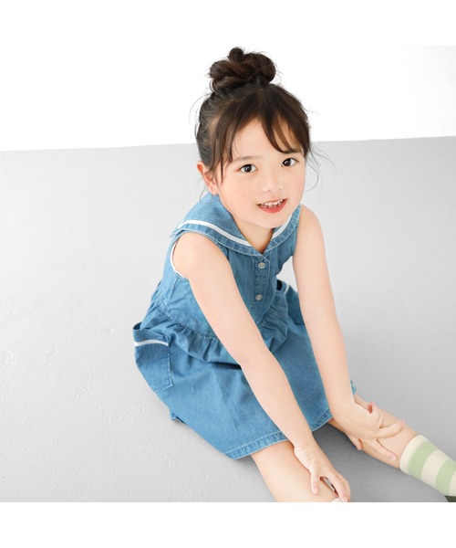 ライトデニムのワンピース ライトデニムワンピース（ワンピース）｜L.COPECK（エルコペック