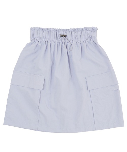 Figments（フィグメンツ）の「ナイロンカーゴミニスカート（スカート・レディース・ブラック/オフホワイト/ライトパープル・FREE）」の13枚目の写真