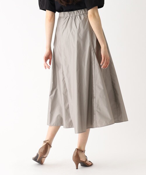 OPAQUE.CLIP（オペークドットクリップ）の「◆アシメタックフレアスカート【イージーケア/洗濯機洗い可】（スカート・レディース・ベージュ/グレー/ブラック・36/38/40/42）」の10枚目の写真