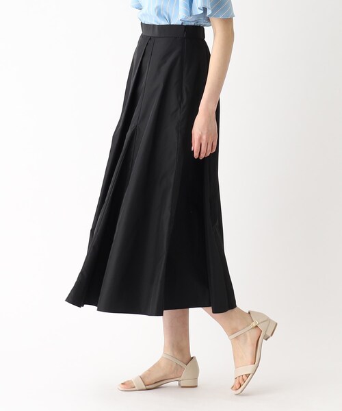 OPAQUE.CLIP（オペークドットクリップ）の「◆アシメタックフレアスカート【イージーケア/洗濯機洗い可】（スカート・レディース・ベージュ/グレー/ブラック・36/38/40/42）」の15枚目の写真