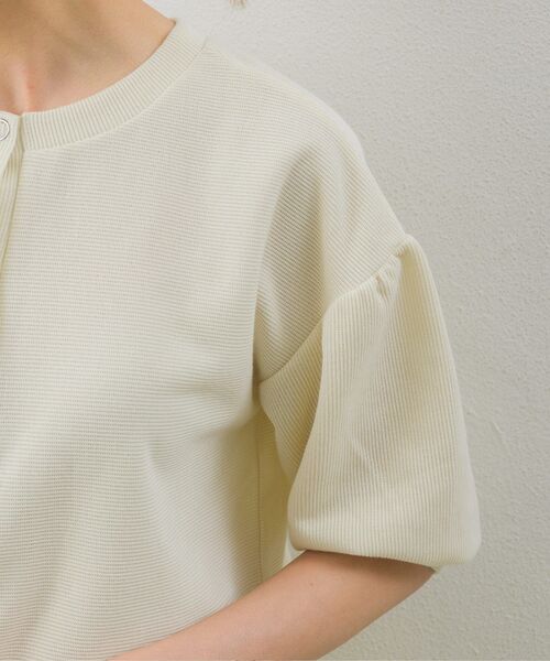 RETRO GIRL(レトロガール)の「半袖ドットボタンカーデ(Tシャツ/カットソー・レディース・オレンジ/ホワイト/ブラック/ブルー・FREE)」の13枚目の写真