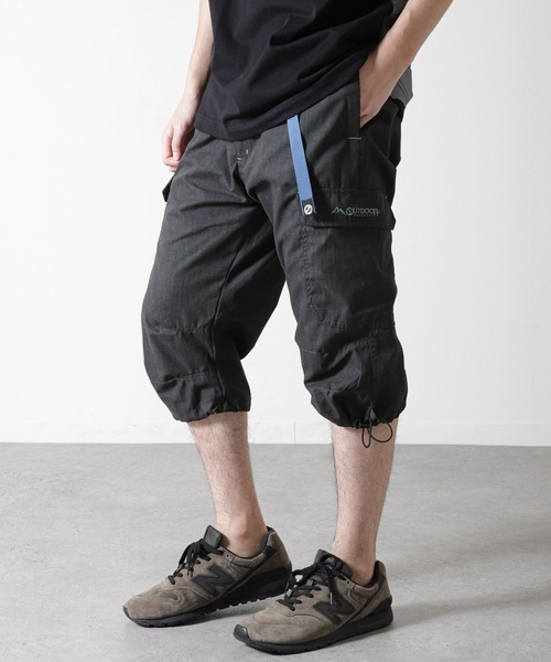 OUTDOOR PRODUCTS(アウトドアプロダクツ)の「【OUTDOOR PRODUCTS】25SS新色追加 TCウェザー クライミング クロップド カーゴパンツ(カーゴパンツ・メンズ・ブラック/カーキ/チャコール/ベージュ/オレンジ/ライトグリーン・MEDIUM/LARGE/X-LARGE)」の3枚目の写真