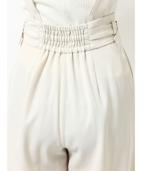 RESEXXY（リゼクシー）の「ハイウエストサスペンダーパンツ（その他パンツ・レディース・アイボリー/ブラック/グリーン・FREE）」の9枚目の写真