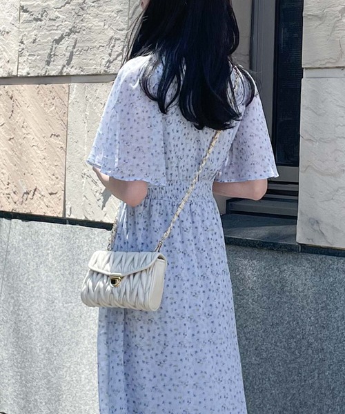 archives（アルシーヴ）の「ウェーブキルトミニショルダー（ショルダーバッグ・レディース・モカ/ブラック/アイボリー・FREE）」の5枚目の写真