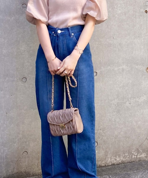 archives（アルシーヴ）の「ウェーブキルトミニショルダー（ショルダーバッグ・レディース・モカ/ブラック/アイボリー・FREE）」の15枚目の写真