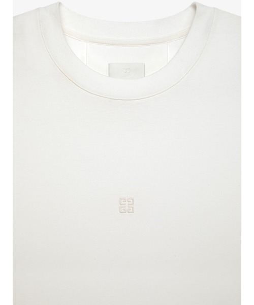 GIVENCHY（ジバンシイ）の「OVERSIZE WOMEN FIT T-SHIRT（Tシャツ/カットソー・メンズ・グレイッシュベージュ・X-SMALL/SMALL/LARGE）」の3枚目の写真