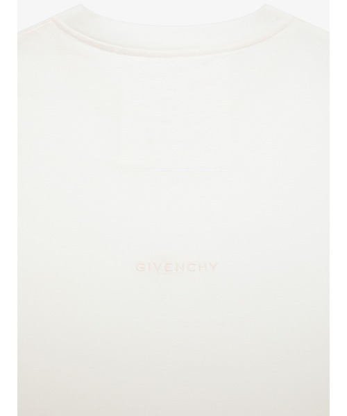 GIVENCHY（ジバンシイ）の「OVERSIZE WOMEN FIT T-SHIRT（Tシャツ/カットソー・メンズ・グレイッシュベージュ・X-SMALL/SMALL/LARGE）」の2枚目の写真