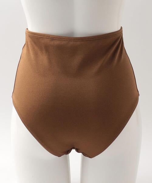 Steven Alan（スティーブンアラン）の「＜NU SWIM＞BASIC HIGH BOTTOM/ビキニボトム（水着・レディース・ダークブラウン・S）」の3枚目の写真