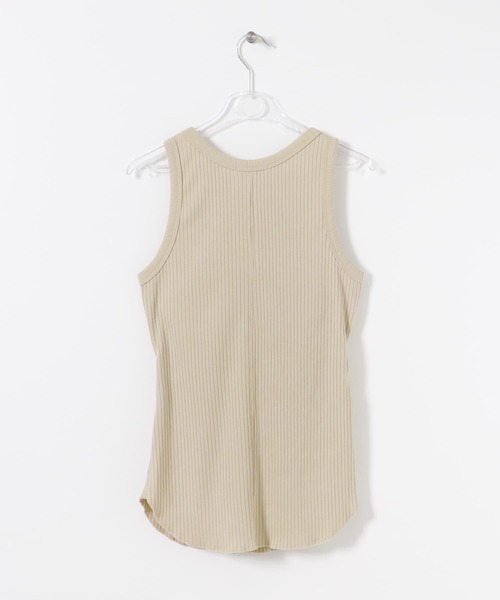 LAATO（ラート）の「PAD TANK TOP（タンクトップ・レディース・ベージュ/オフホワイト/ブラック・FREE）」の11枚目の写真