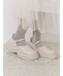 merry jenny | プラットフォームワンストラップスニーカー(スニーカー)