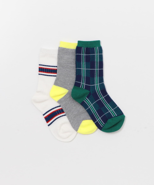 URBAN RESEARCH DOORS(アーバンリサーチドアーズ)の「パックソックス(KIDS)(ソックス/靴下・キッズ・グレー系その他/ピンク系その他・16-18/19-21cm)」の6枚目の写真