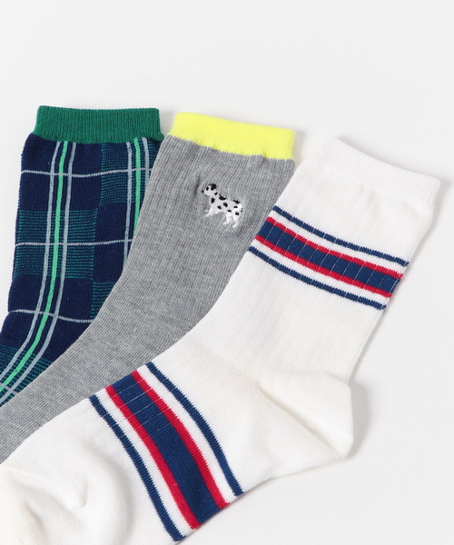 URBAN RESEARCH DOORS(アーバンリサーチドアーズ)の「パックソックス(KIDS)(ソックス/靴下・キッズ・グレー系その他/ピンク系その他・16-18/19-21cm)」の9枚目の写真