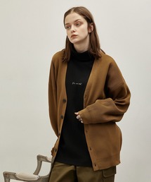 JUNRED | リブニットルーズカーディガン(カーディガン/ボレロ)