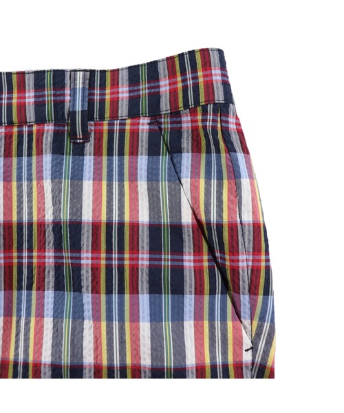 ZOY（ゾーイ）の「MENS クールマックスサッカー ロングパンツ（デニムパンツ・メンズ・グリーン系その他/レッド系その他・82/88/85/79/92）」の5枚目の写真