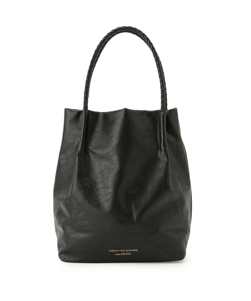 ROPE' PICNIC（ロペピクニック）の「新色追加/洗えるメッシュハンドルミドルトートバッグ（トートバッグ・レディース・レッド系その他/グリーン系その他/キナリ/ブラック/ブルー系その他4/ダークパープル/シルバー/イエロー系その他2/ピンク系その他2/ベージュ系その他/ボルドー/ブルー系その他3・FREE）」の3枚目の写真