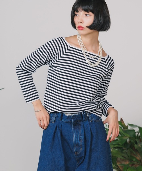 新品Le minor ルミノアMARINIERE CARREスピックアンドスパン 楽天市場】【SALE／30%OFF】【Le minor / ルミノア】MARINIERE
