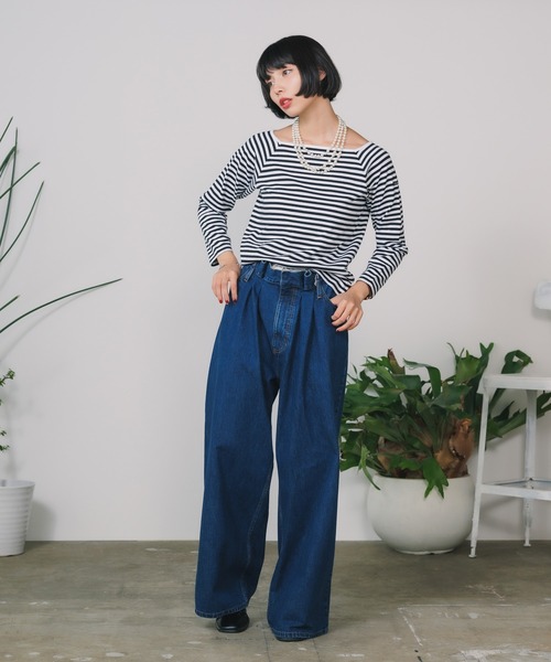 新品Le minor ルミノアMARINIERE CARREスピックアンドスパン 楽天市場】【SALE／30%OFF】【Le minor / ルミノア】MARINIERE