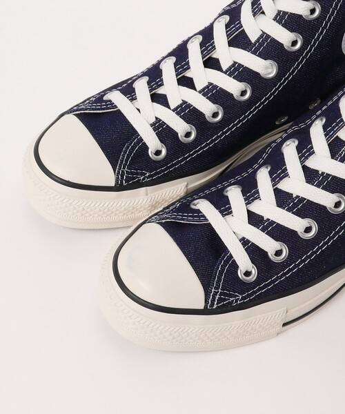 CONVERSE（コンバース）の「CONVERSE / ALL STAR (R) ORGANICDENIM HI（スニーカー・レディース・インディゴブルー・4h/6h/5h/4/5）」の2枚目の写真