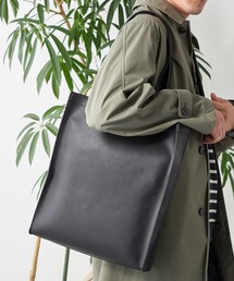 SHIPS any | SHIPS any: スクエア フェイクレザー トートバッグ(トートバッグ)