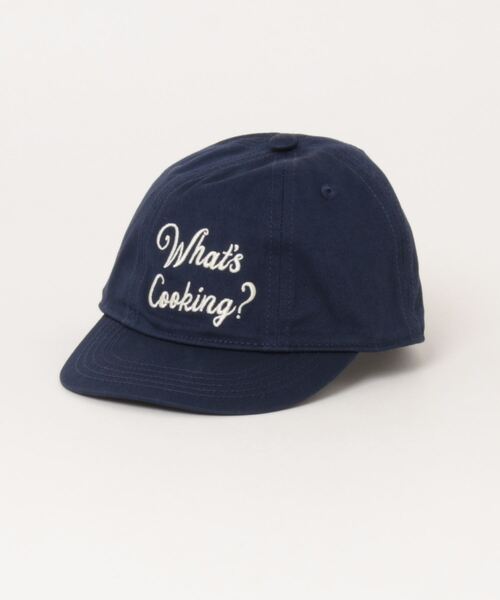 Mini Rodini（ミニロディーニ）の「mini rodini / "What's cooking "刺繍キャップ（キャップ・キッズ・ネイビー・48cm/52cm/44cm）」の9枚目の写真