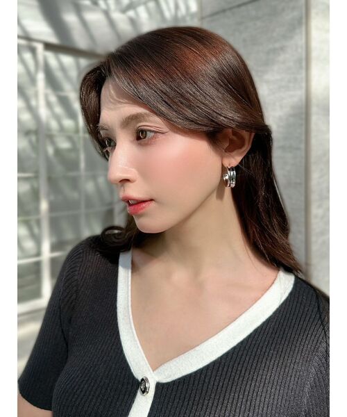 RESEXXY（リゼクシー）の「ワイドフープピアス（ピアス（両耳用）・レディース・ゴールド/シルバー・FREE）」の4枚目の写真