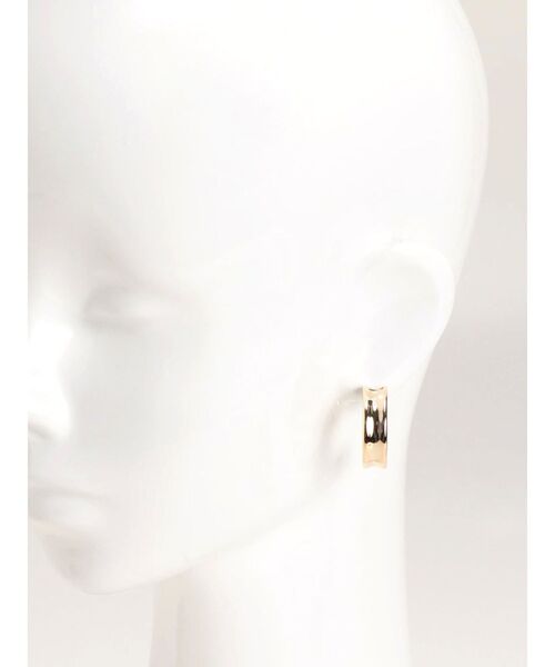 RESEXXY（リゼクシー）の「ワイドフープピアス（ピアス（両耳用）・レディース・ゴールド/シルバー・FREE）」の7枚目の写真