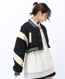 Anui | 【TGC teen 着用アイテム/UNISEX】カラーキリカエスタジャン(スタジャン)