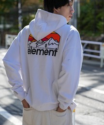 ELEMENT | ELEMENT メンズ SUNSET HOOD パーカー 【2023年秋冬モデル】/エレメントサンセットブランドロゴバックプリントフーディ(パーカー)