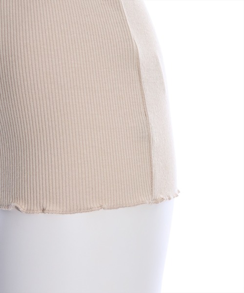 clear（クリア）の「リブキャミソール [着回し力抜群 大人 カジュアル]≪2024AW≫（キャミソール・レディース・ブラック/ベージュ/オフホワイト/ピンク・F）」の10枚目の写真