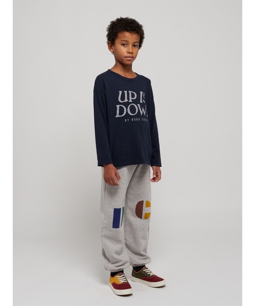 BOBO CHOSES(ボボショーズ)の「Up Is Down long sleeve T-shirt(Tシャツ/カットソー・キッズ・ネイビー・8-9y/10-11y/2-3Y/4-5Y/6-7y/12-13y)」の3枚目の写真