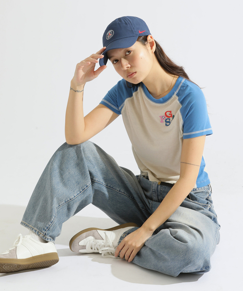 NIKE（ナイキ）の「【NIKE / ナイキ】PSG U NK CLUB CAP US CB L（キャップ・メンズ・ネイビー/ブラック・FREE）」の8枚目の写真