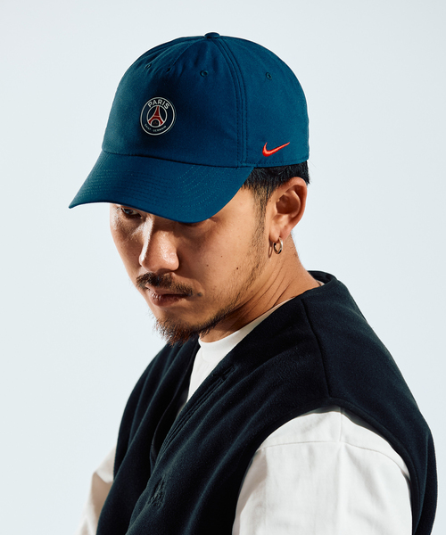 NIKE（ナイキ）の「【NIKE / ナイキ】PSG U NK CLUB CAP US CB L（キャップ・メンズ・ネイビー/ブラック・FREE）」の16枚目の写真
