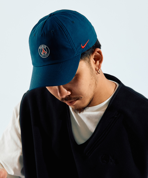 NIKE（ナイキ）の「【NIKE / ナイキ】PSG U NK CLUB CAP US CB L（キャップ・メンズ・ネイビー/ブラック・FREE）」の17枚目の写真