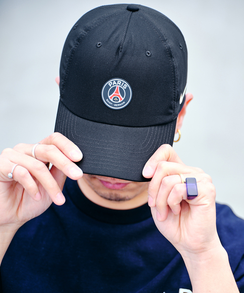 NIKE（ナイキ）の「【NIKE / ナイキ】PSG U NK CLUB CAP US CB L（キャップ・メンズ・ネイビー/ブラック・FREE）」の18枚目の写真