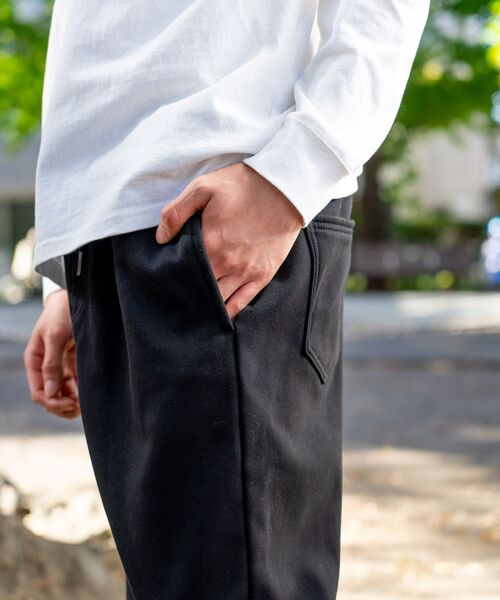 JEANS MATE（ジーンズメイト）の「【スペースグラム】蓄熱裏フリース 　暖かジョガーパンツ 　冬服　 暖パン（その他パンツ・メンズ・ブルー/ブラック/インディゴブルー・MEDIUM/X-LARGE/LARGE）」の19枚目の写真