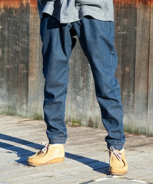 JEANS MATE（ジーンズメイト）の「【スペースグラム】蓄熱裏フリース 　暖かジョガーパンツ 　冬服　 暖パン（その他パンツ・メンズ・ブルー/ブラック/インディゴブルー・MEDIUM/X-LARGE/LARGE）」の22枚目の写真