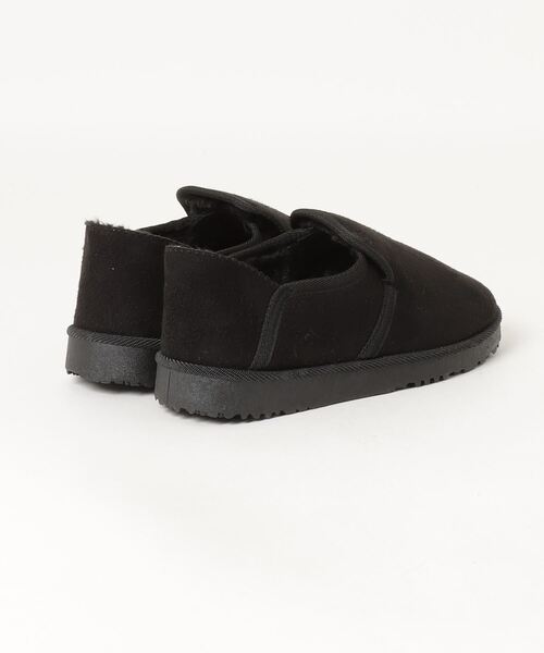 chumchum（チャムチャム）の「バブーシュムートンスリッポン（モカシン/デッキシューズ・レディース・ブラック/ブラウン/チャコールグレー・M/L/LL）」の4枚目の写真