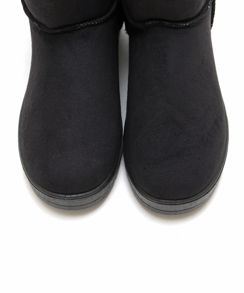 SOROTTO（ソロット）の「厚底ムートンブーツ（ブーツ・レディース・ダークブラウン/ベージュ/ブラック・L/S/M/LL）」の22枚目の写真