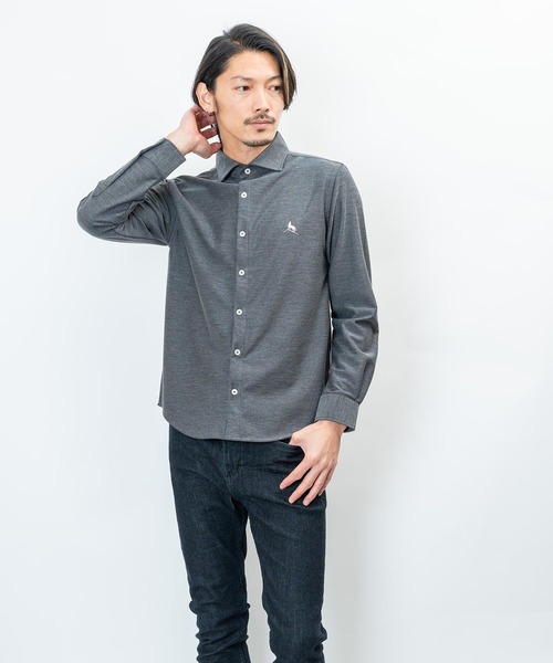 Healthknit/別注 コーデュロイペナント刺繍キャップ