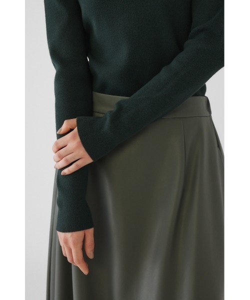 RIM.ARK（リムアーク）の「Washable basic knit（ニット/セーター・レディース・ライトブルー/グリーン/ブラック・38/36）」の13枚目の写真