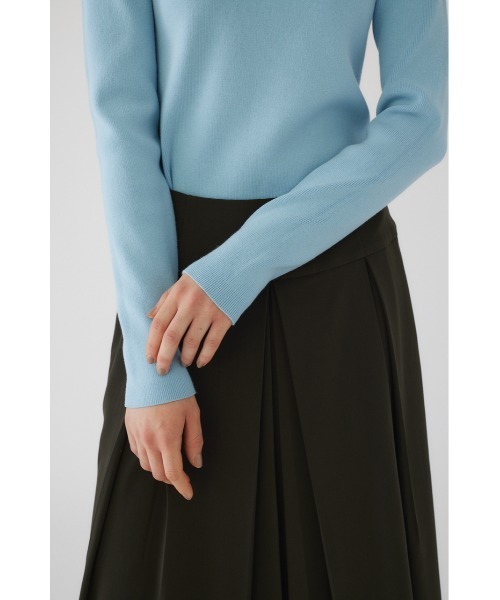 RIM.ARK（リムアーク）の「Washable basic knit（ニット/セーター・レディース・ライトブルー/グリーン/ブラック・38/36）」の17枚目の写真