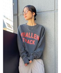 Ungrid | ルーズシルエットロゴスウェット(スウェット)