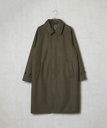 cuffne（カフネ）の「【cuffne(カフネ)】メルトンラグランスリーブロングステンカラーコート（ステンカラーコート）」