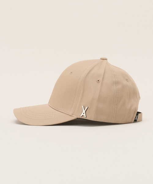 VARZAR(バザール)の「《追加2》【VARZAR/バザール】Stud logo over fit ball cap(キャップ・レディース・ベージュ/ネイビー/ブラック/ホワイト・FREE)」の6枚目の写真