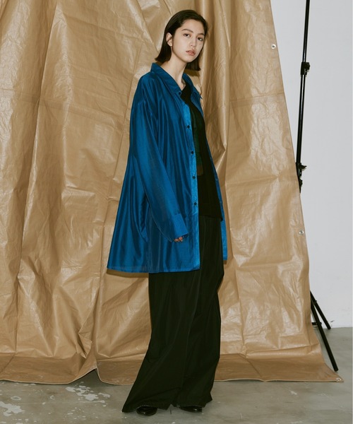Utusiyo（ウツシヨ）の「sheer shirt 透（シャツ/ブラウス