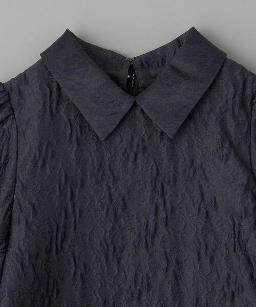 【美品】UNITED ARROWS ツートーン ジャカード ワンピース UNITED ARROWS（ユナイテッドアローズ）の「ツートーン ジャカード