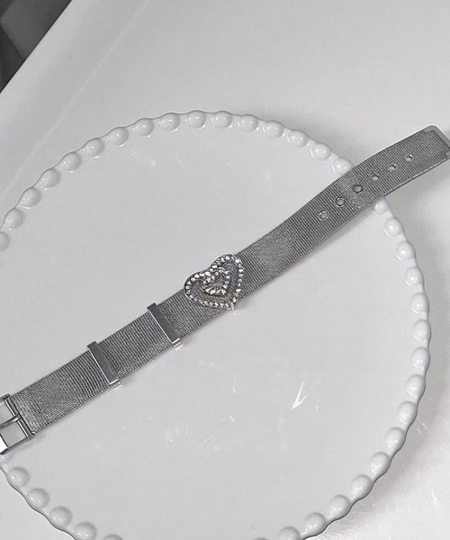 Vipoa(ヴィポア)の「Rhinestone Wide Bracelet(バングル/リストバンド・レディース・シルバー・FREE)」の15枚目の写真