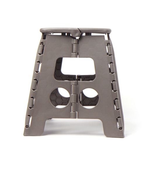 LAKOLE（ラコレ）の「ステップスツール(32cm) / 989346（インテリア雑貨・レディース・アイボリー/チャコール・FREE）」の3枚目の写真